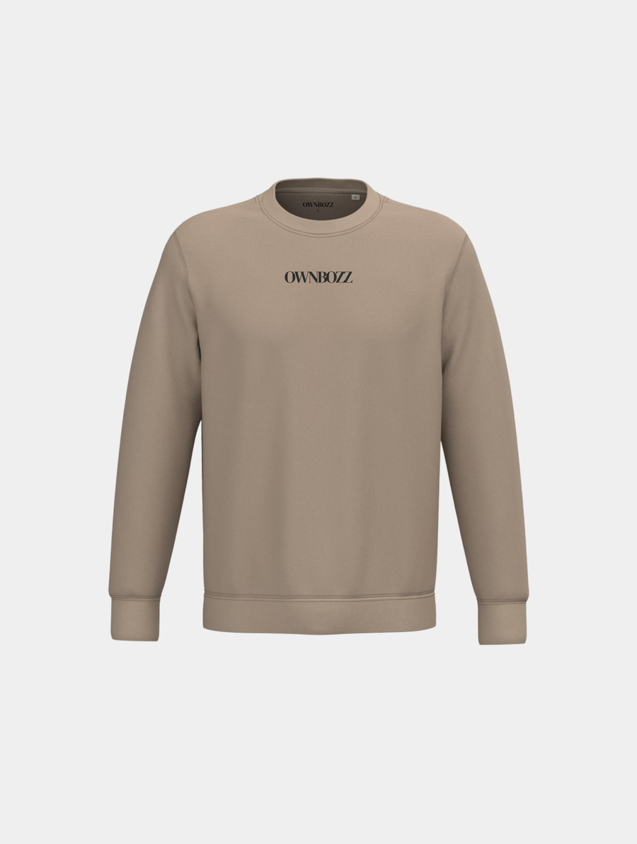 BUTTERBOZZ SWEATER — Wet sand - Image 2