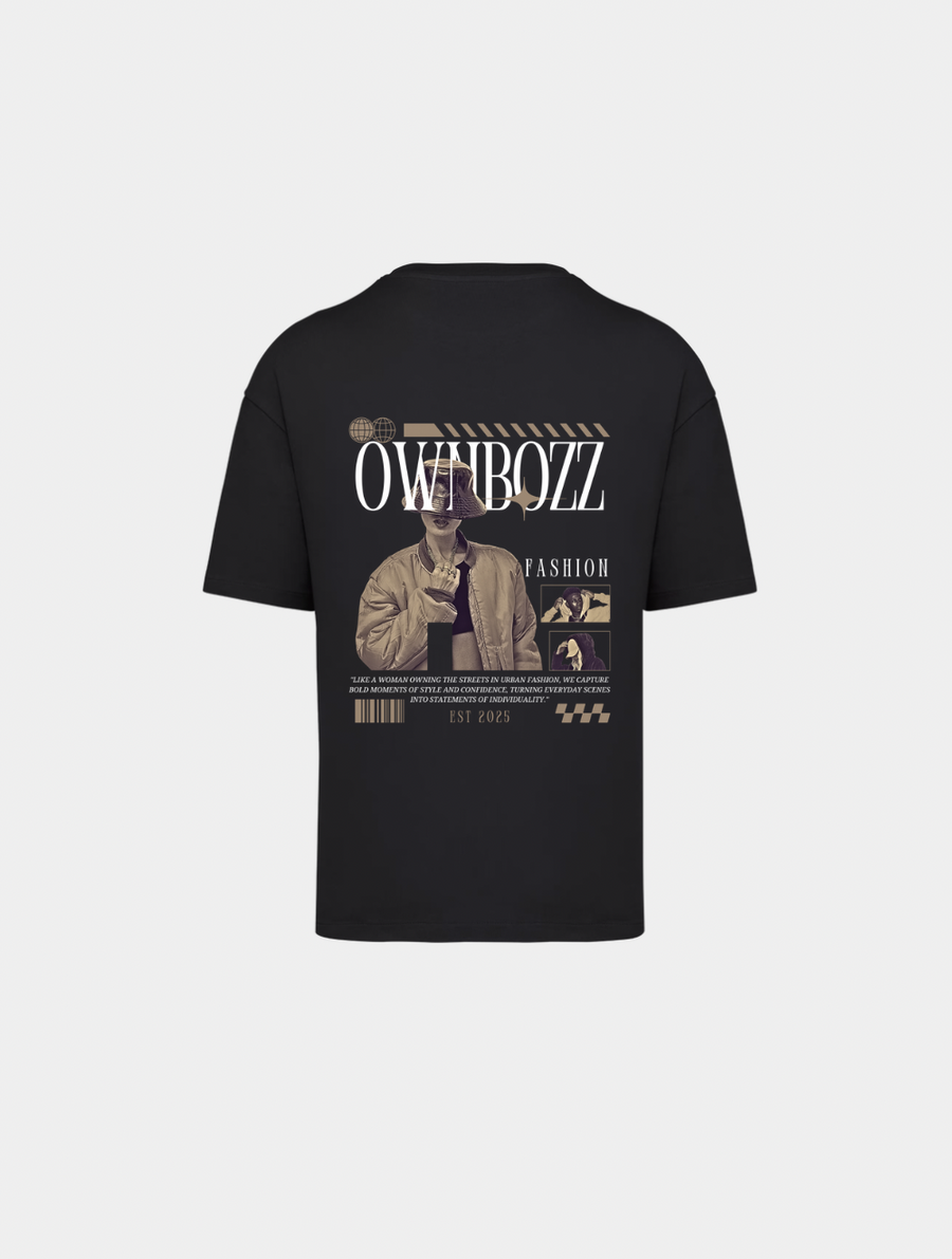 THE ORIGIN TEE — Black