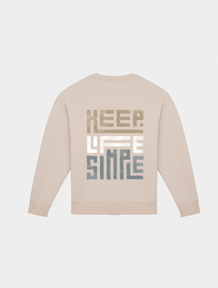 KEEP SIMPLE SWEATER — Ivory