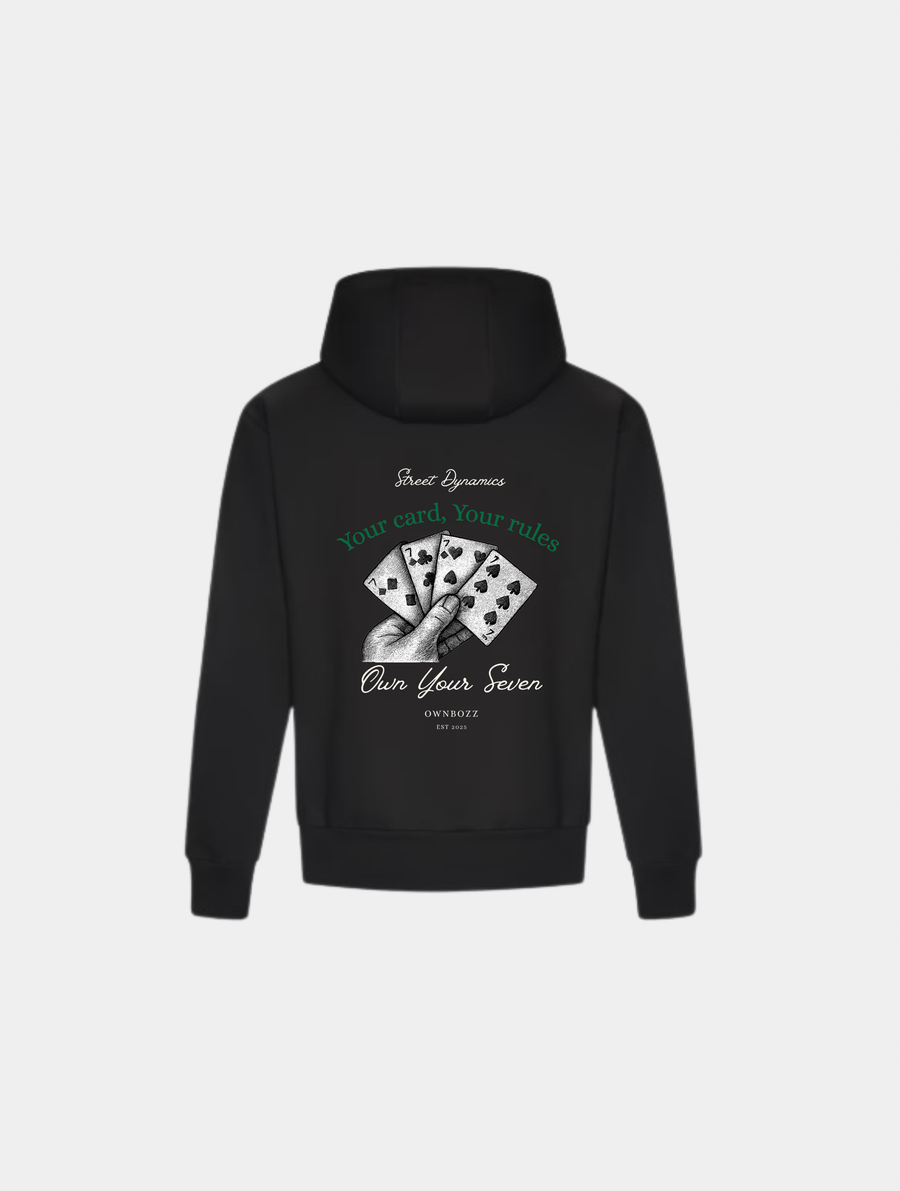 YOUR RULES HOODIE — Black