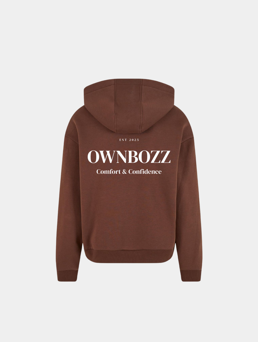 SOFT HOODIE — Chocolate Brown
