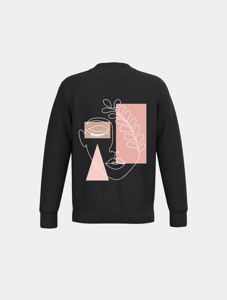 INNER GLOW SWEATER — Black