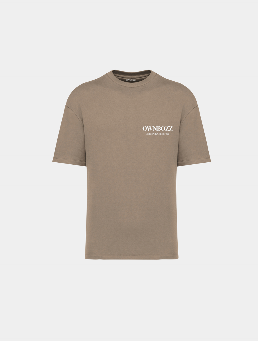 SOFT TEE — Wet sand - Image 2